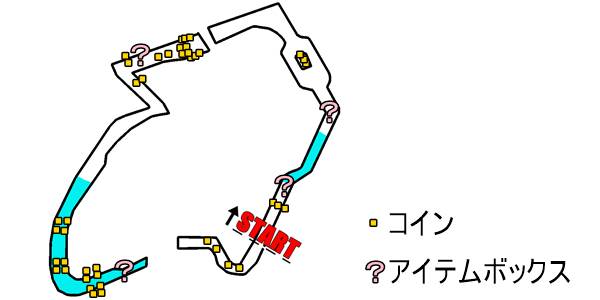 マリオカート８_3DS パックンスライダー