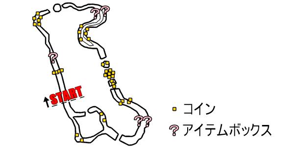 マリオカート８_Wii グラグラかざん
