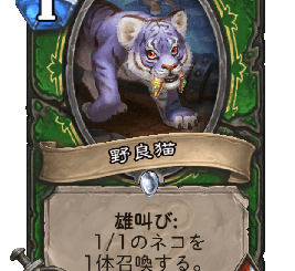 ハースストーン-野良猫