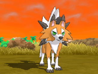 ポケモンウルトラサンムーン_ルガルガンたそがれ