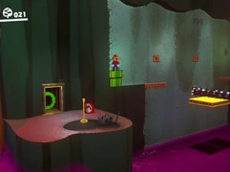 チョロボンよけて壁の中-マリオオデッセイ
