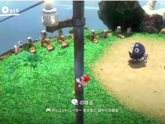 スーパーマリオオデッセイ＿滝の国でピーチ姫