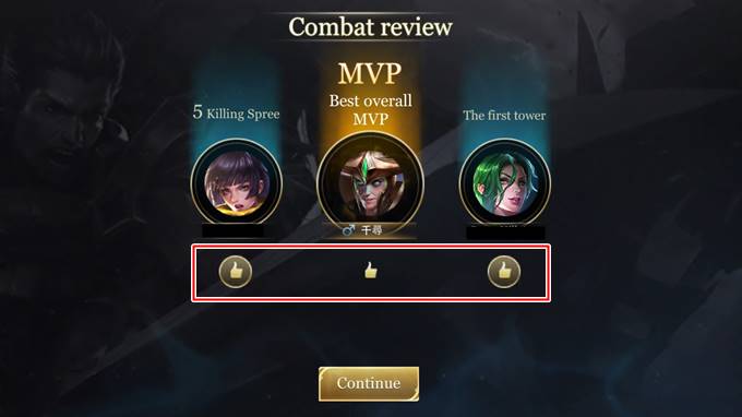 AoV-Combat review(評価システム)