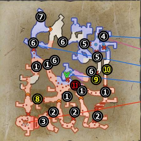 明智城の戦い_マップ