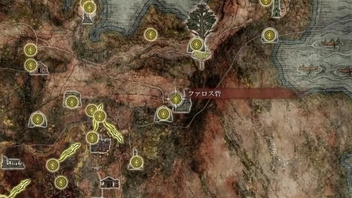 ラダゴンの爛れ刻印_入手マップ